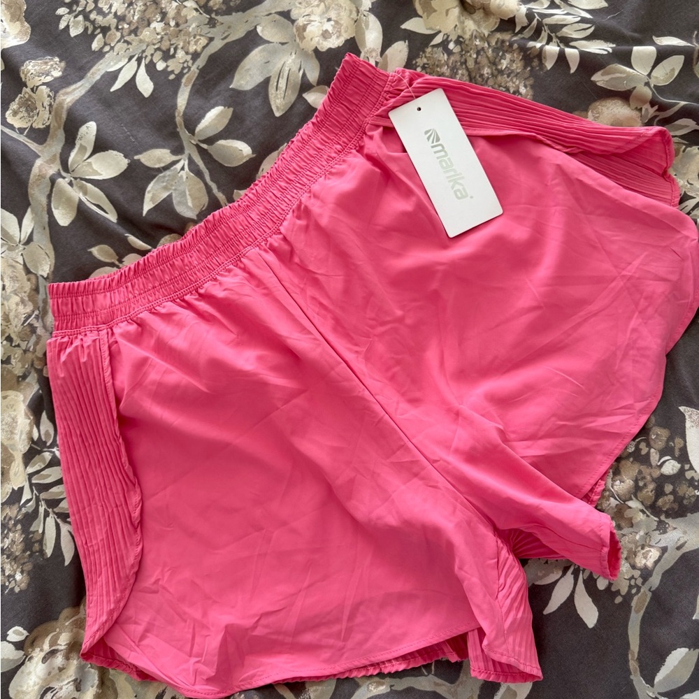 Marika Pink Athletic Shorts